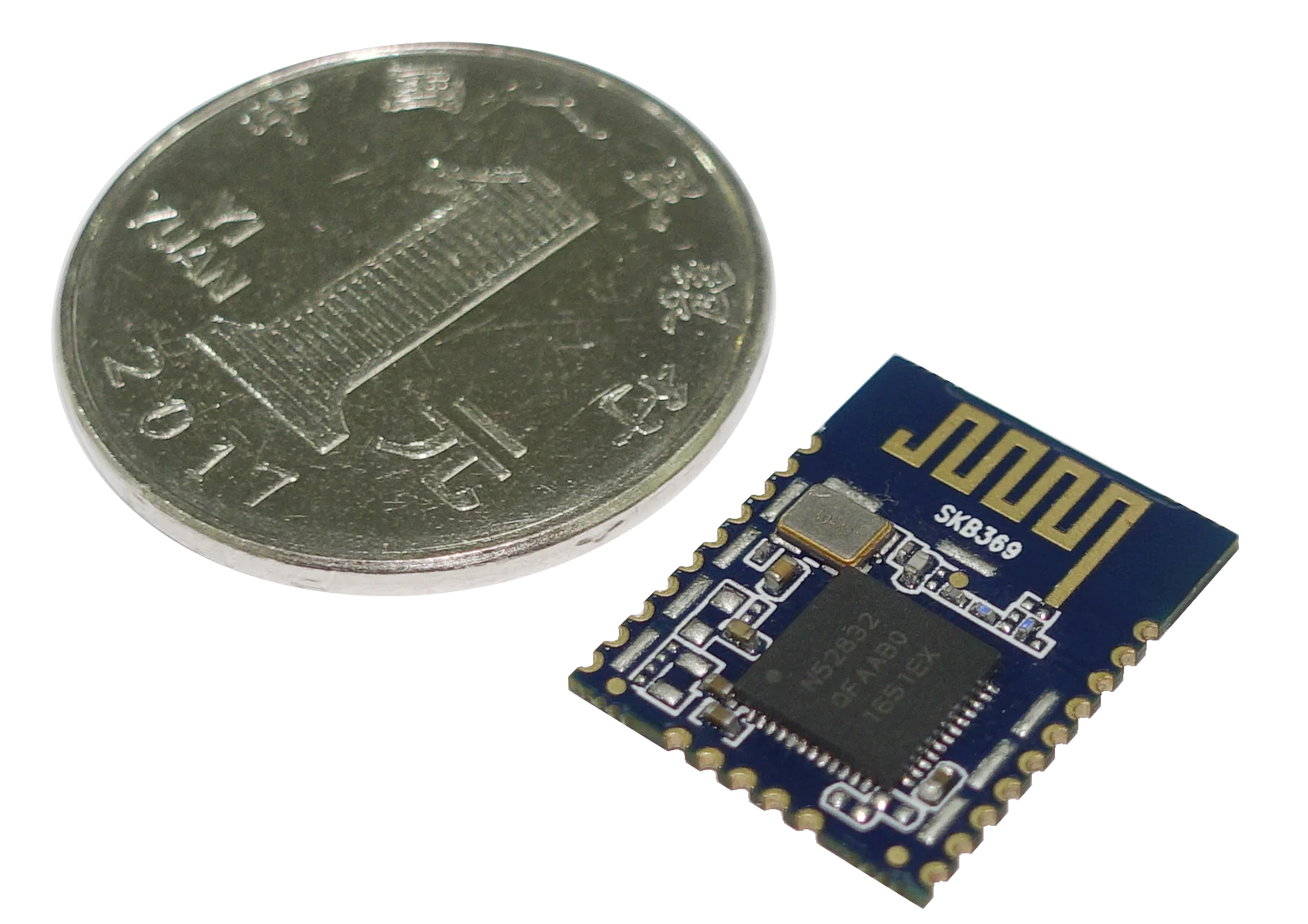 Радиочастотный передатчик и приемник SKB369 nRF52832 Ble 4 2/5 0 2 ГГц Smd Beacon модуль беспроводной связи bluetooth Iot