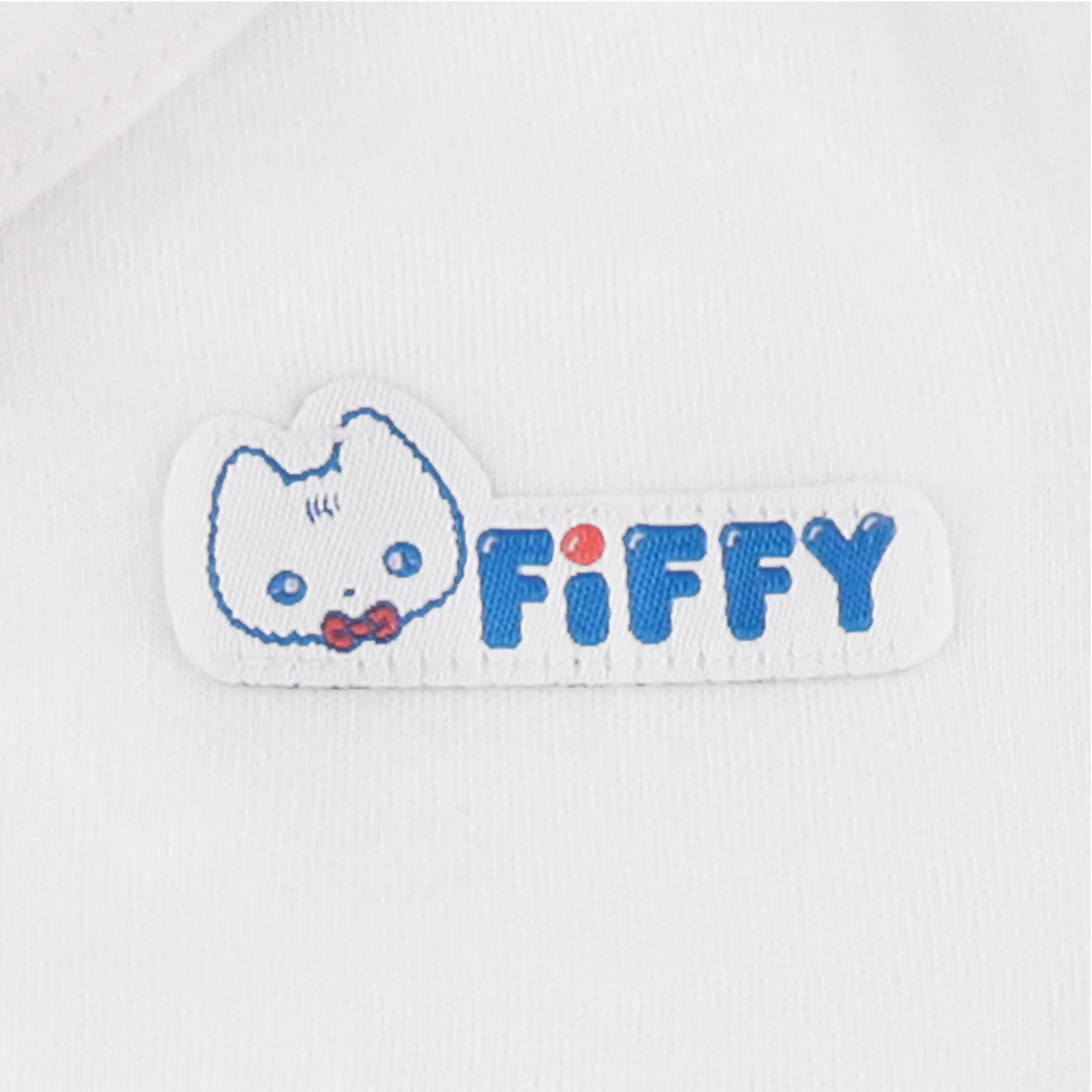 FIFFY Baby Apparel White Unisex Short Sleeve Vest and Long Pant Suit Baby Suit Baby Apparel