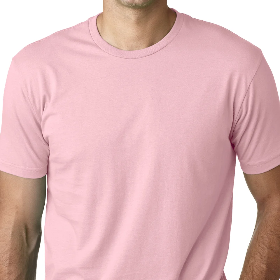 Ready to Ship Trendy Men Knitted Crew Neck Basic T-Shirt