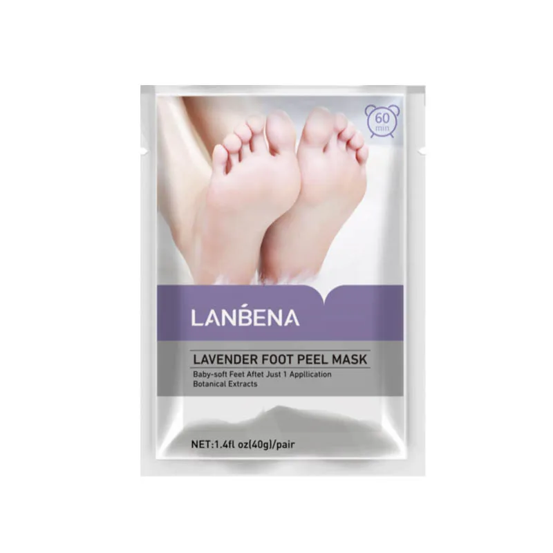 
Lanbena Organic Foot Peel Mask Dead Skin Remover Foot Mask Peeling Exfoliating Foot Skin Care Feet Mask 