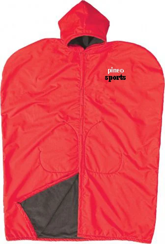 Adult Sideline Cape  football sideline cape Plain Black Sideline Capes
