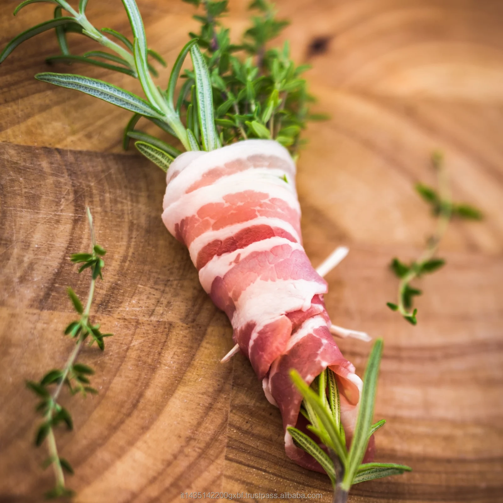 ITALIAN ROLLED PORK BELLY WITHOUT GARLIC PANCETTA kg 3  | high quality gluten free pork rolled meat | Italy supplier