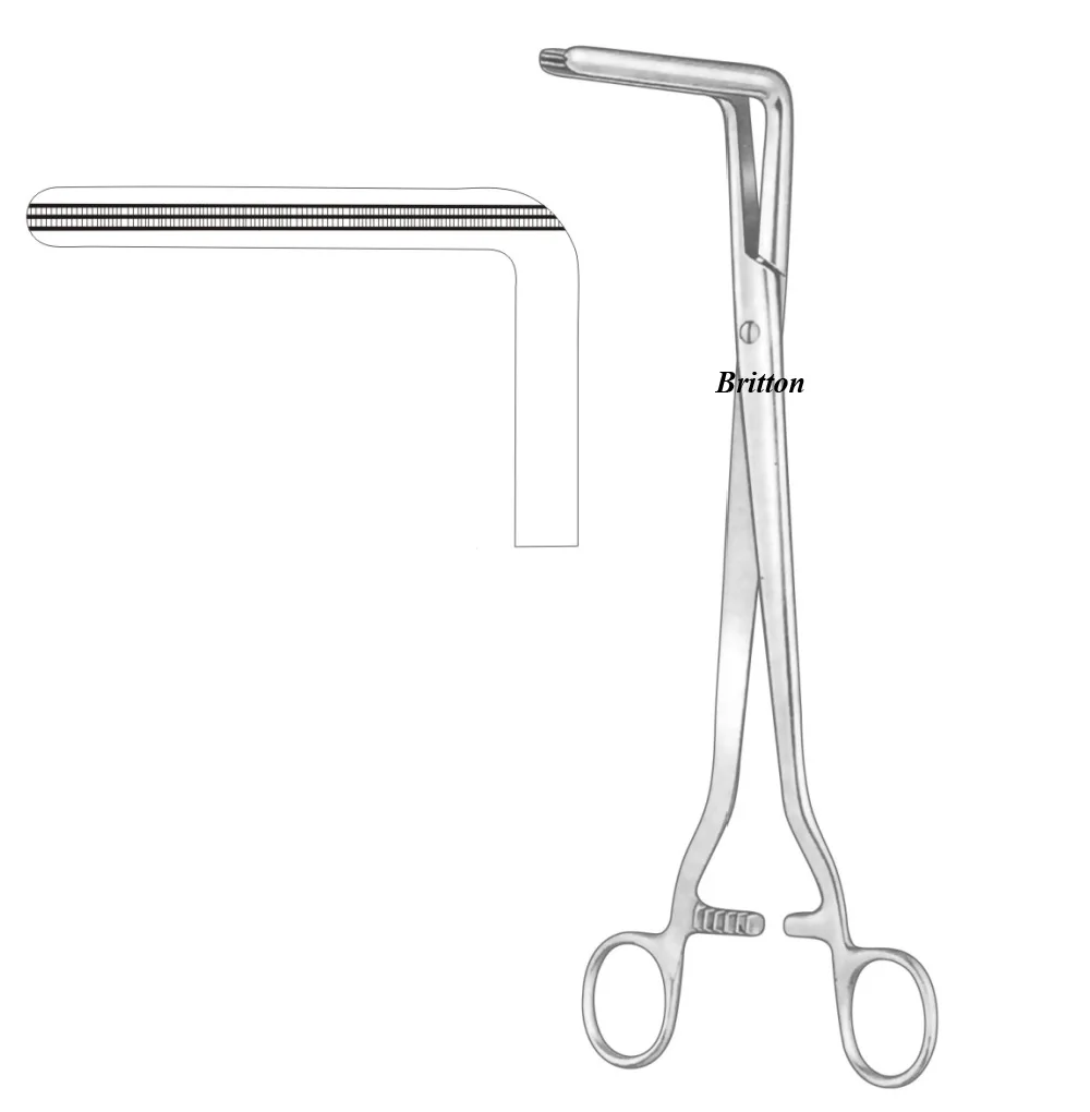 HIGH QUALITY WERTHEIM VAGINAL CLAMP 24 CM