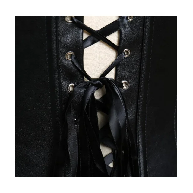 Plus Size Plain Tie Up Corset Made With Genuine Material For Women Available In Reasonable Prices On Sale