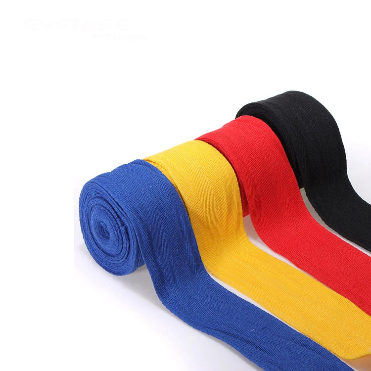 Cotton Boxing Bandage Sports Strap Sanda 2 Rolls 1.5/2/3/5M Kick Boxing MMA Hand Gloves Wraps Belt Boxing Sports Wraps Bandage