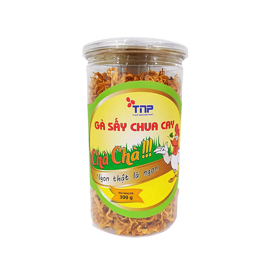 Сушеные острые и кислые измельченные курицы вкусные сушеные горячие МЯСНЫЕ ЗАКУСКИ во Вьетнаме