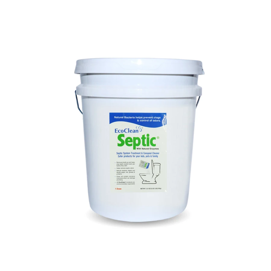 Wholesale EcoClean Septic - 11.35 Kgs/ Drum - Septic Tank Treatment With Natural Enzymes