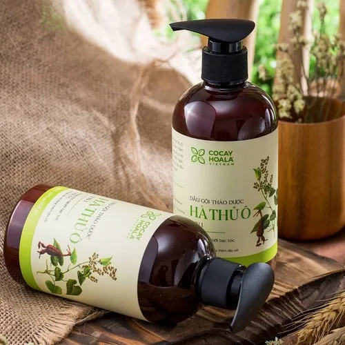 Ha Thu O 2in1 Hot Selling Shampoo From Vietnam Hair Loss Prevention Anti-Itching Color Protecting hair Dye Shampoo