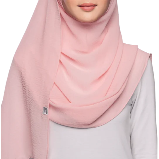 Newest custom made Malaysia women solid toned  baby seam stitching chiffon scarf stay drape  chiffon linen hijab shawls tudung