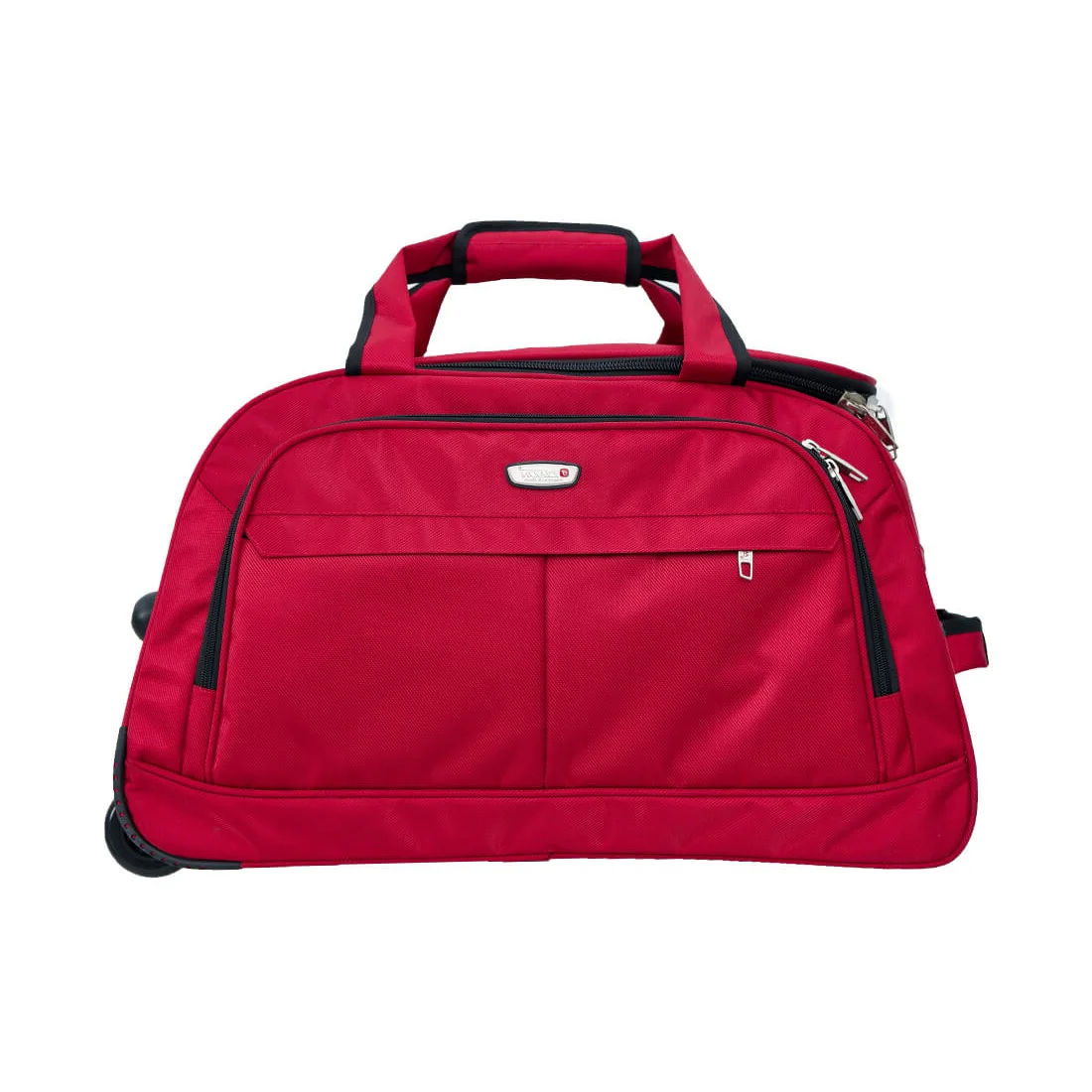 Luggage Travel Portable Convenient Outdoor Sport Use Unisex Polyester Drawbars Wheel Trolley Bag