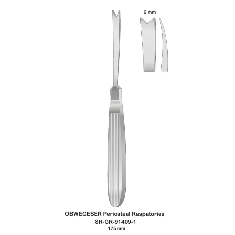 High Quality OEM ODM Customized Surgical Instruments Elevator Elevator Stainless Steel OBWEGESER Periosteal Raspatories