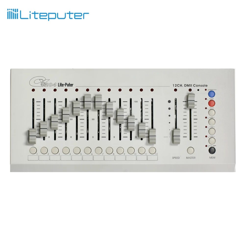 6CH DC12V 1A DMX-512/ 1990 Stage lighting console dmx controller