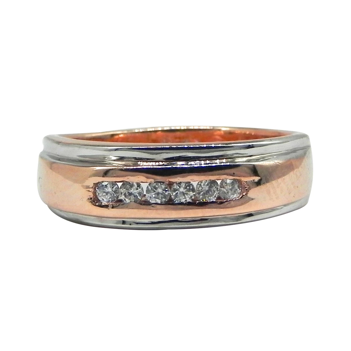 Gents Ring Super September Round Shape Real Natural Diamonds Studded 14 Kt Yellow Gold Diamond Gents Ring Christmas Diwali Ring