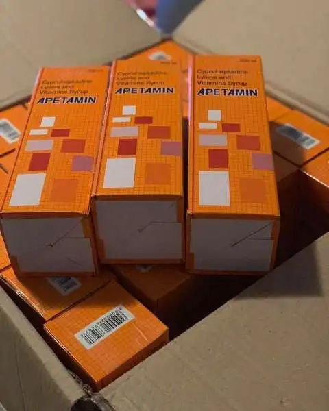 Оптовая скидка на новый оригинальный апетамин _ витамин _ сироп 200 мл + Бесплатная доставка по адресу