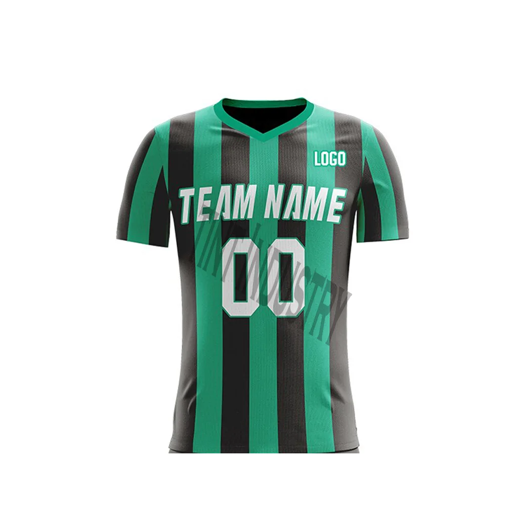 Team Wear Soccer Jersey Good Quality Latest Football Shirts New Design Sports for Men Customized Team Name Custom Desgin Adults