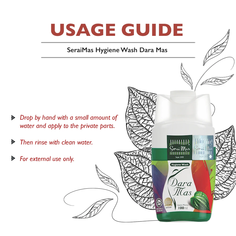 Made In Malaysia Natural Plant Extract For Women Health Hygiene Wash Can Overcome Bad Odor From Genital Areas
