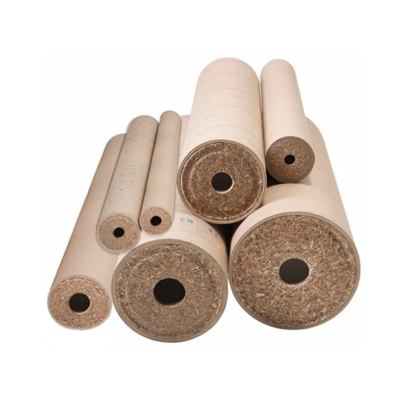 PEFC Certified Wood Paper Core Plug Produced From Raw Material 100% Wood Waste Solution For Shipping Rolled Products