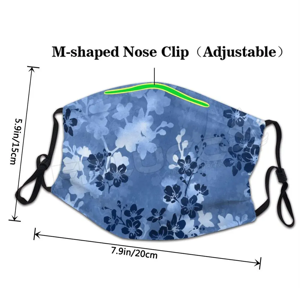 Пользовательский дизайн Пылезащитный фильтр с принтом моющийся чехол для защиты лица