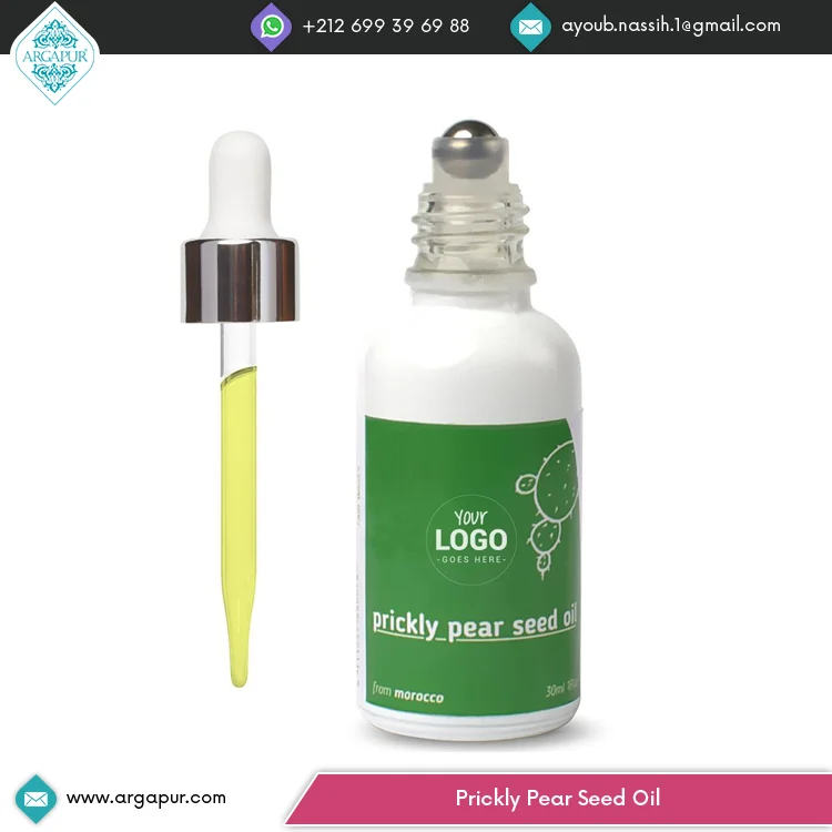 Moroccan organic Prickly pear seed oil anti aging oil