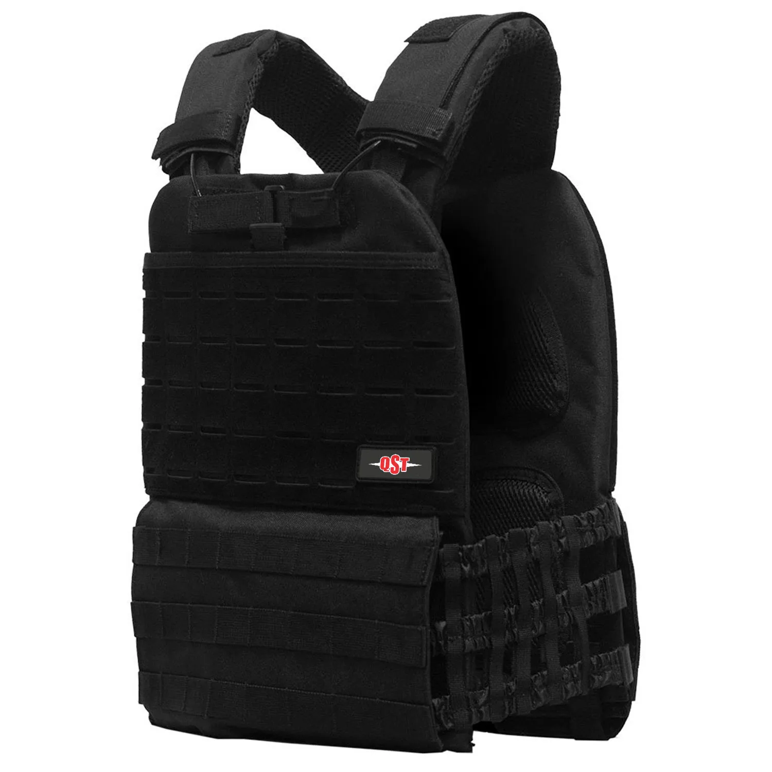 Custom Weighted Vest Strength Training Adjust 5 to 10kg Weight Plates Vests Gym Bodybuilding Pull-ups Tactical Weighted Vest