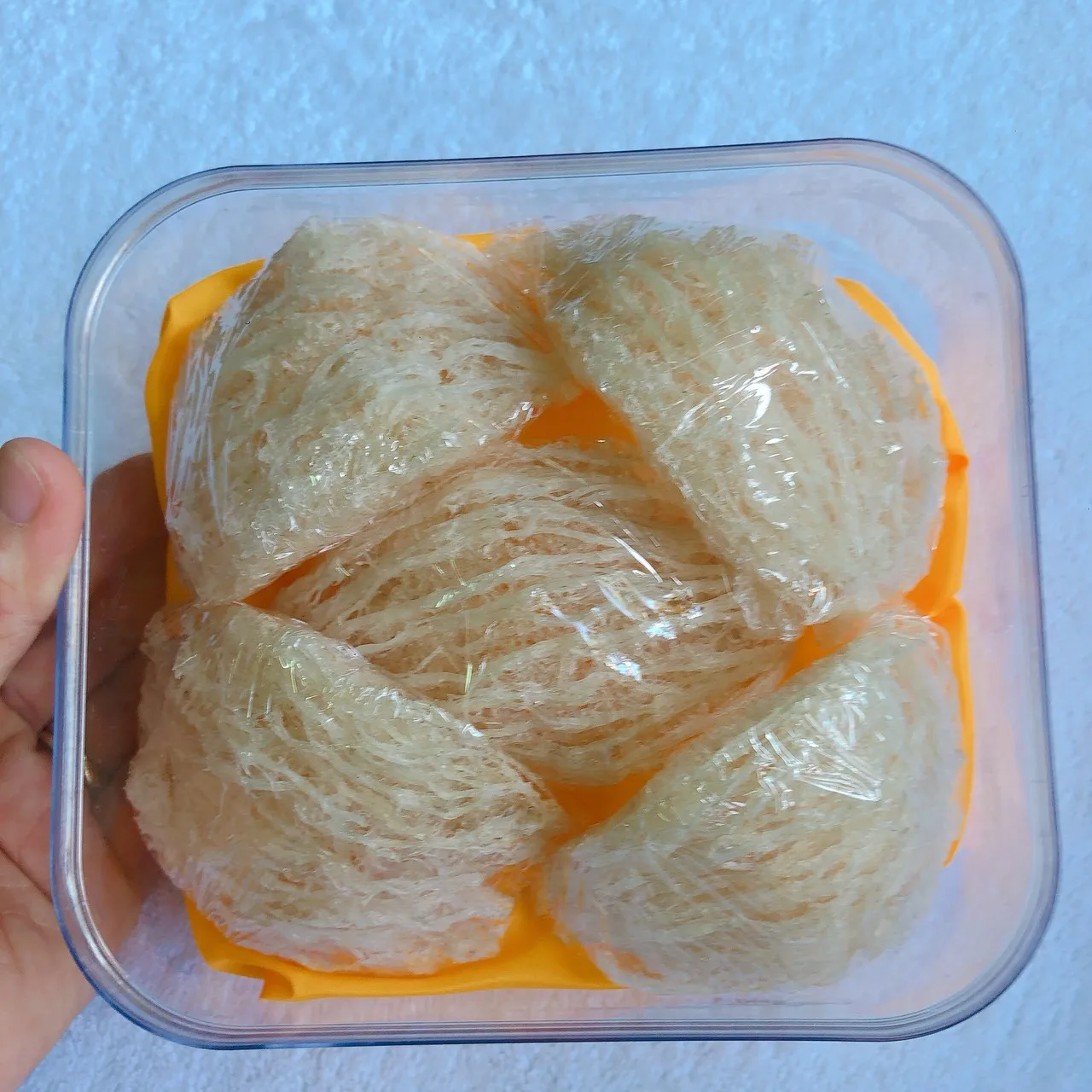 Лучший выбор безвкусные изысканные натуральные чистые гнезда для птиц поставляются в пластиковой коробке