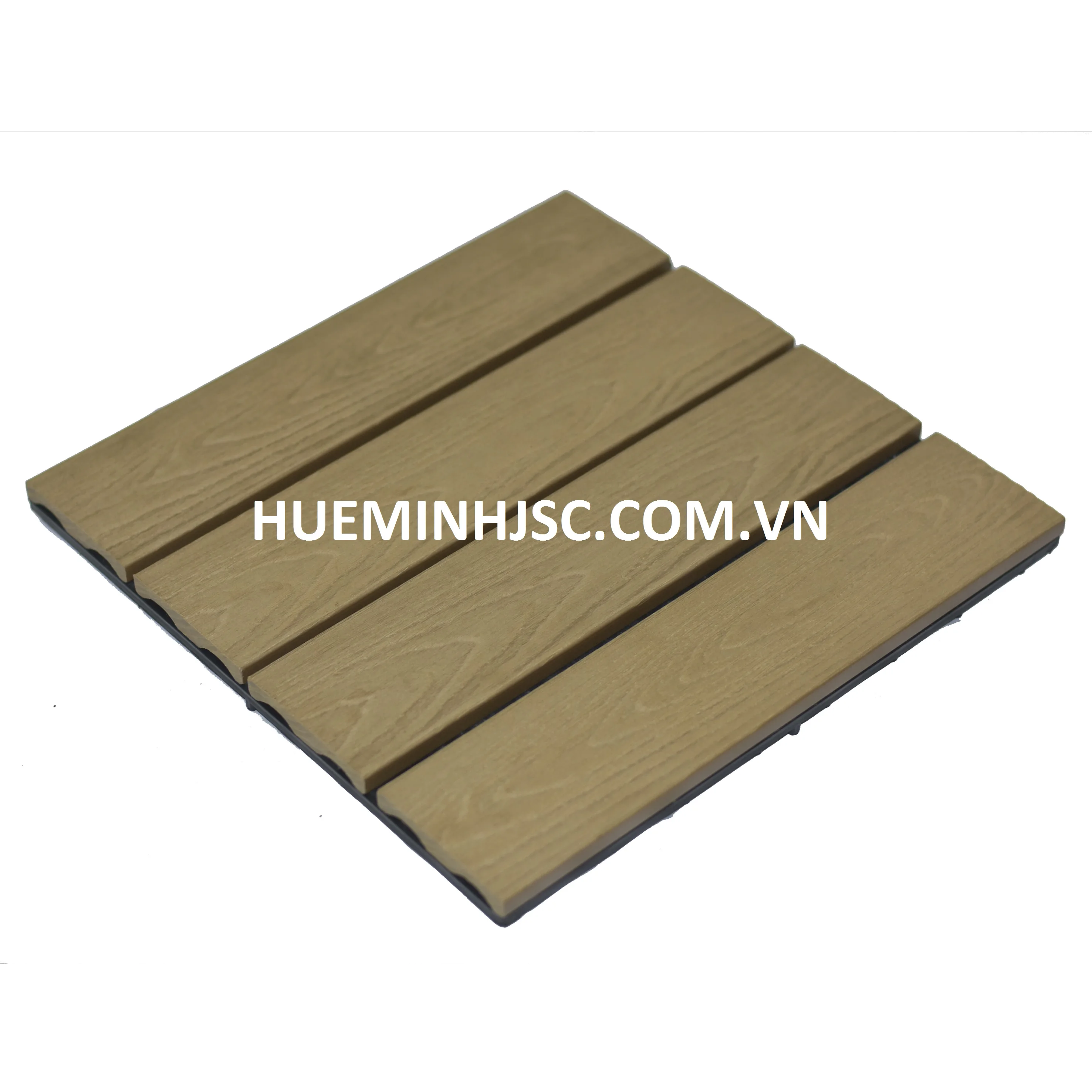WPC Decking Tiles Eco friendly outdoor deck High quality wooden WPC Interlocking decking tiles made in Vietnam