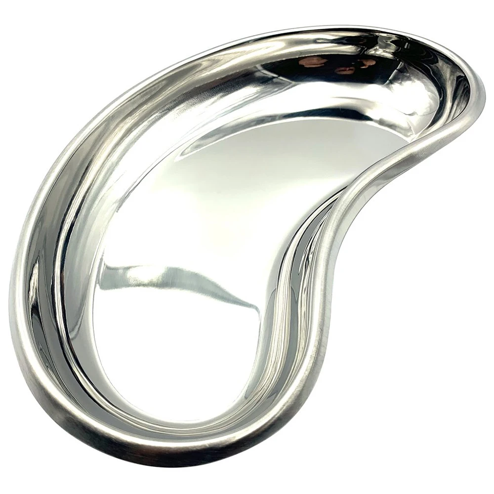 Изогнутые лабораторные хирургические металлические инструменты в форме почек