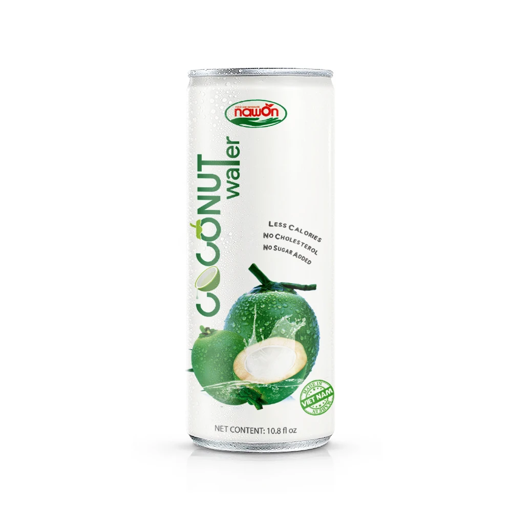 500ml NAWON Canned wholesale organic coconut water  no Sugar added