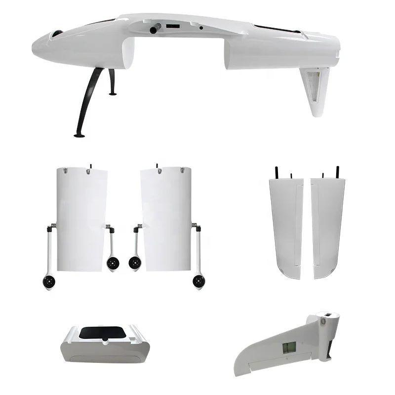 Heavy Lift Airframe Long Endurance Electric VTOL Frame 10KG payload Drone Fuselage Carbon Fiber