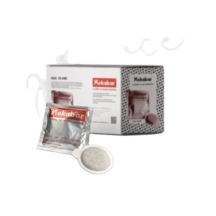 
MOKABAR Italian Quality Medium Roasted Beans Gran Crema 44mm Coffee Capsules for Coffee Shop 