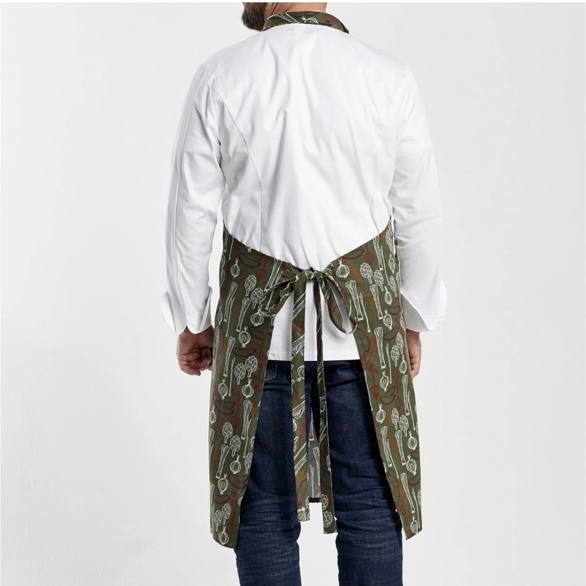 bib apron chef aprons customized logo cotton for the restaurant leather aprons 2021 new design personalized brand design