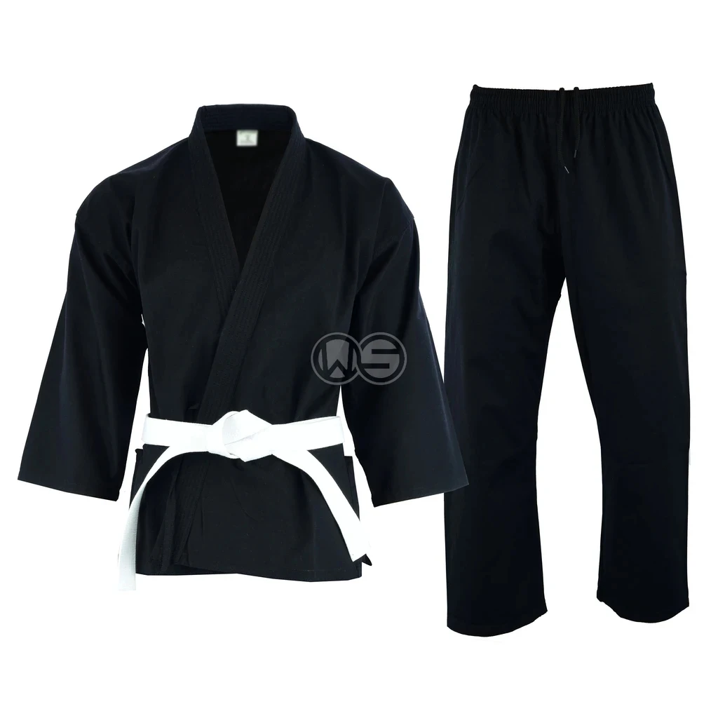 Wholesale Karate Uniform OEM Professional Martial arts uniforms White japanese gi wkf karate kimono