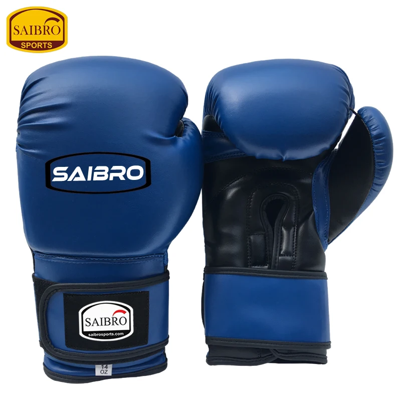 Strap Closure Boxing Gloves training Injected latex machine mold Curved thumb and retainer