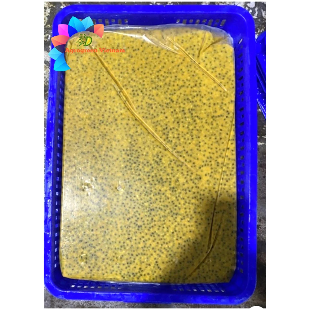 Factory customization frozen passion juice fruit soft drinks drink fruit made in Vietnam