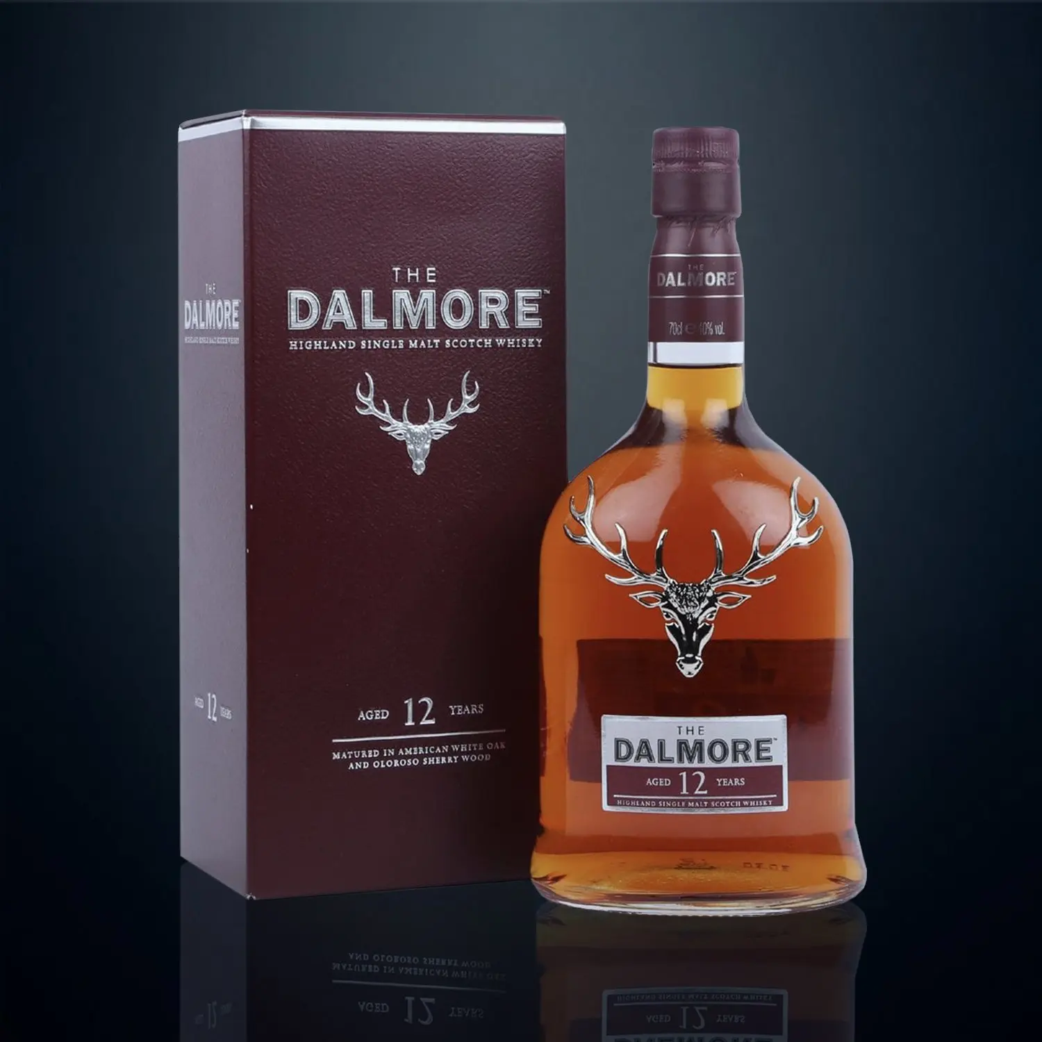 
Liquor Drinks Rich Scotch 12 Years Old Whisky 700ml Bottle with 40% alc./vol from Single Malt 