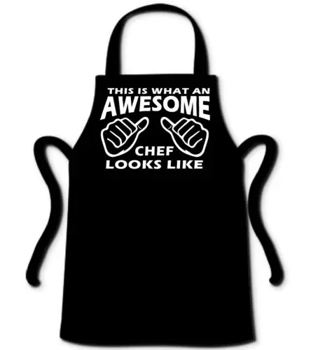Напечатанный логотип на заказ 100% хлопок или полиэстер Кухонные фартуки