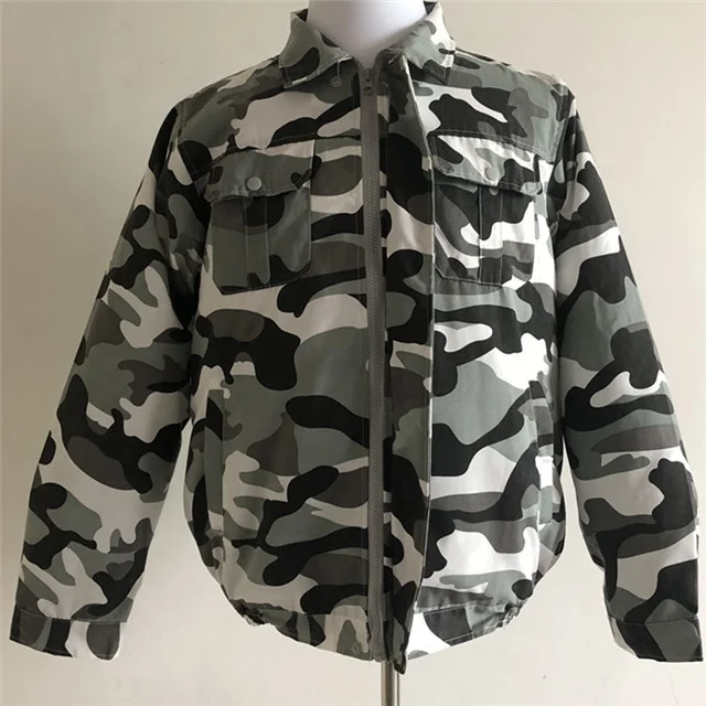 Camouflage Color 7.4v battery with fan summer cooling fan jacket