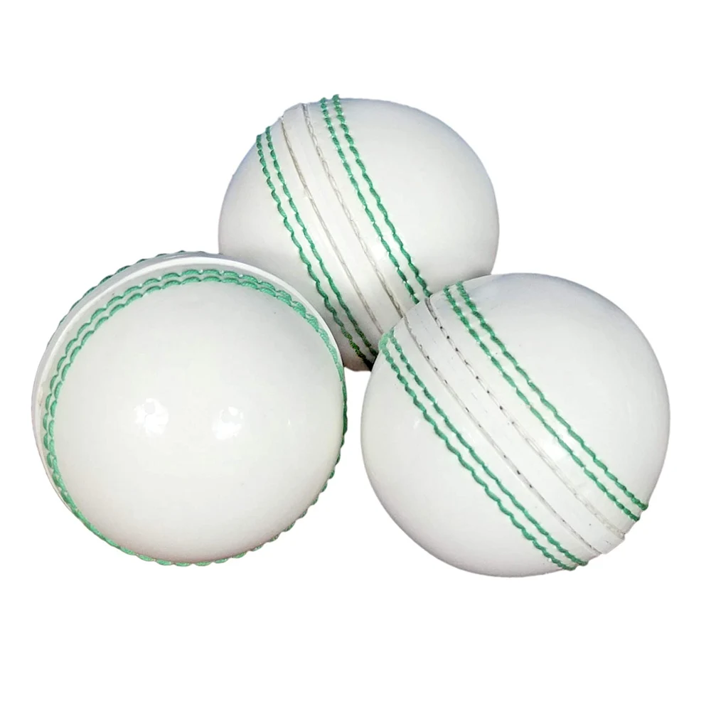 white Color Cricket Hard Ball Made In Leather Training Ball For Sale