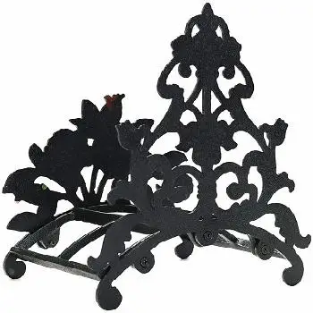 GARDEN DECORATIVE FLOWER DESIGN HOSE HOLDER CAST IRON HOSE HOLDER METAL HANDICRFT WALL MOUNTED CAST IRON DECORATIVE HOSE HOLDER