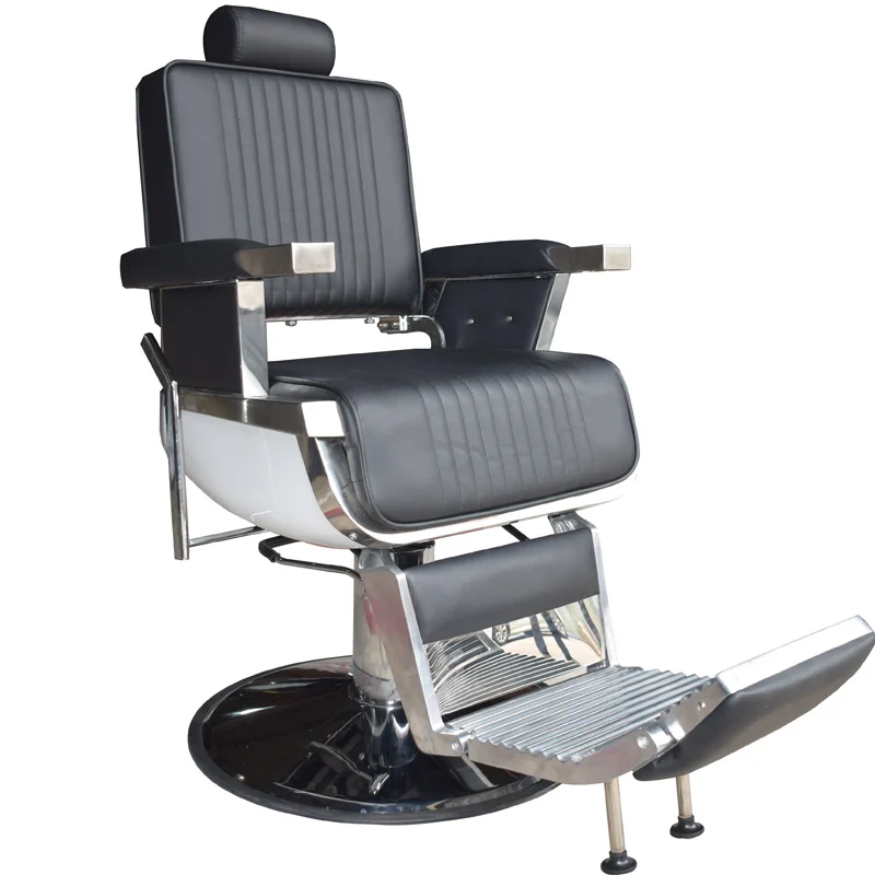 Great Foshan Factory Most Popular Black Red Used Salon Furniture Cheap Barber Chair For Sale