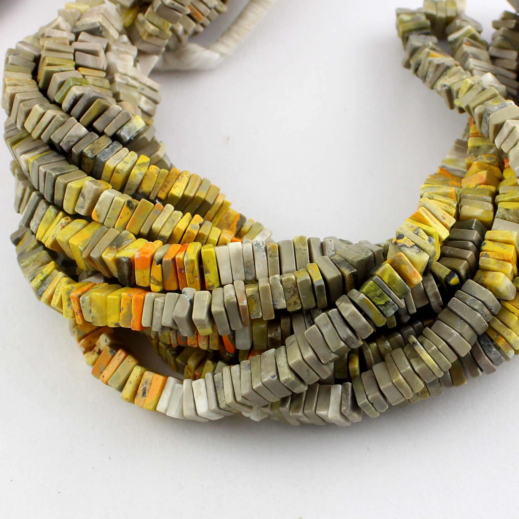 Bumble bee square Beads stone Plain Polished Suitable to make necklace Gemstone Bead Loose Bead