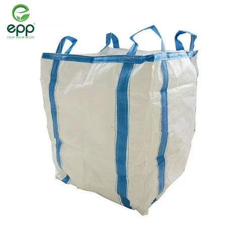 Best seller Type B moistureproof PP woven sacks PP big bag maxisaco 500kg high denier cement container FIBC bag