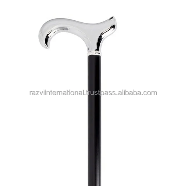 Elegant Handmade Metal Walking Stick