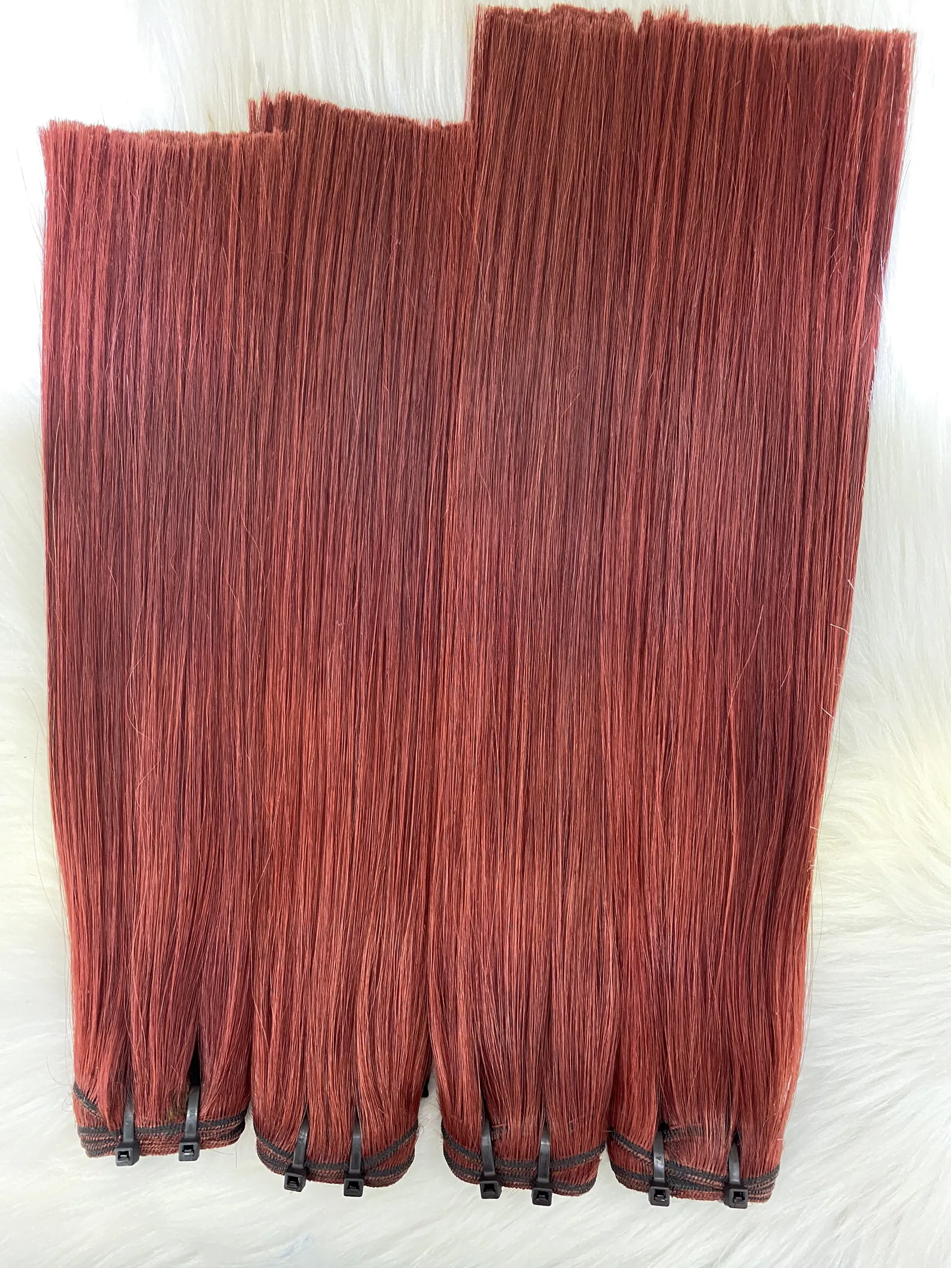 Супер двойные натуральные прямые человеческие волосы. 10 А волосы из Вьетнама