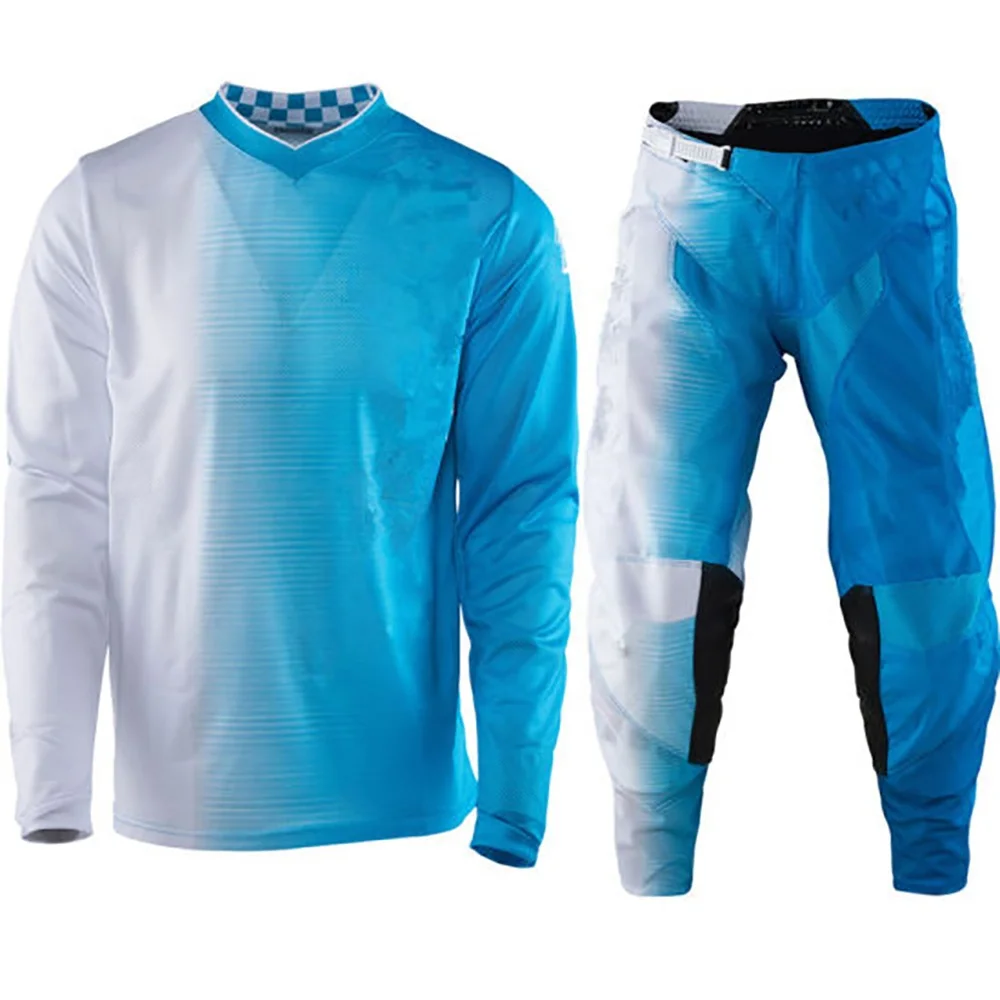 High Quality Custom Made Sublimated Design Your Own Motocross Jersey and pants and sets