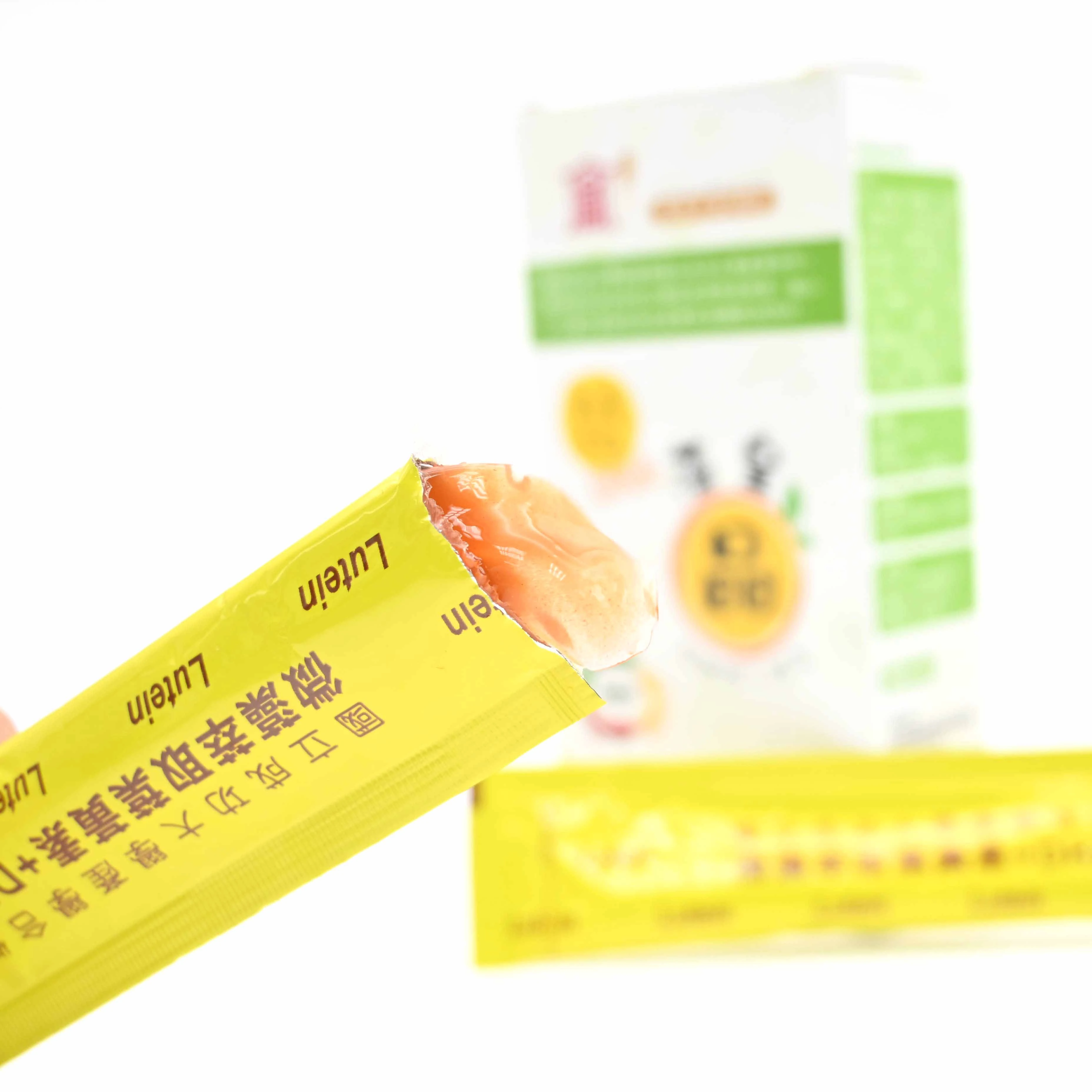 Микро-водоросли лютеин DHA Желейная стильная Косметическая добавка для синдрома сухого глаза улучшение и снятие миопии