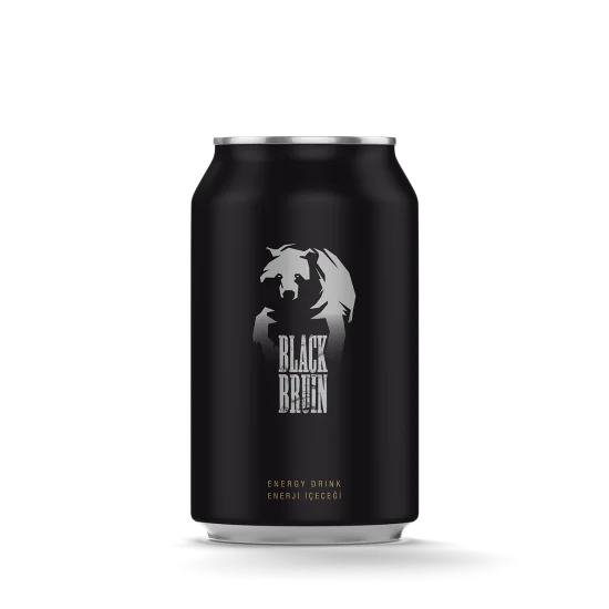 Black Bruin Energy Drink Made in Turkey 330 ml