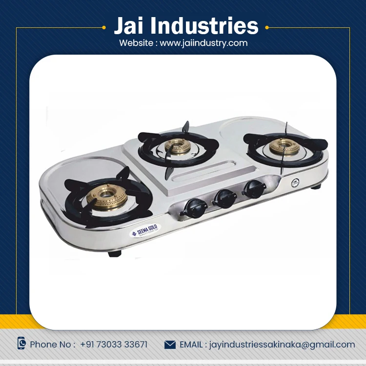 3 Burner Household Gas Stove with Low Price