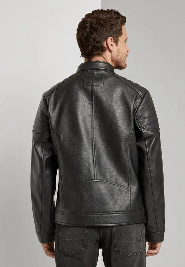 Wholesale Cheap Classic Fashion Slim Fit PU high quality men leather jacket Leather Men Jacket