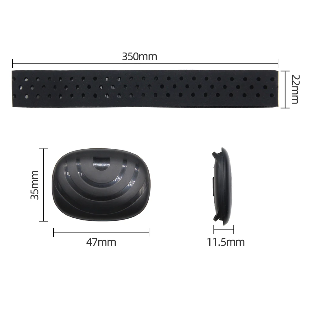 ThinkRider BLE/ANT+ Heartrate Armband Fitness Heart Rate Monitor Sensor Compatible XOSS GARMIN Bryton Computer